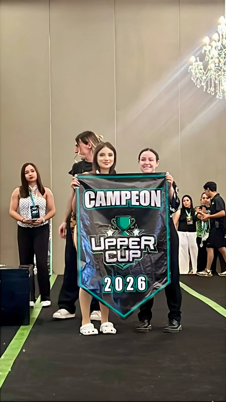 Momento de reconocimiento durante un encuentro